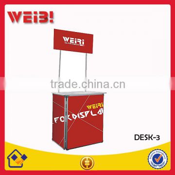 Exhibition Foldable Promotion Table Round Portable                        
                                                Quality Choice