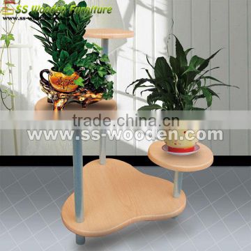 Home decorative beech wooden flower pot stand FS-4343725