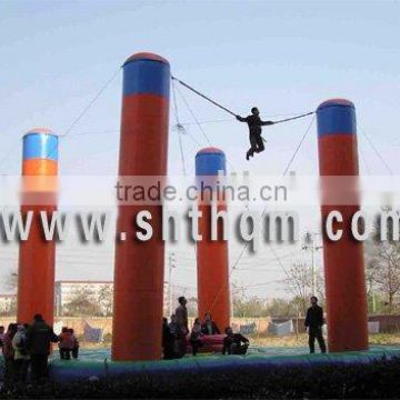 inflatable bungee trampoline