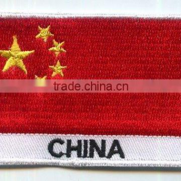 Hot Sale Country flag Embroidery patch