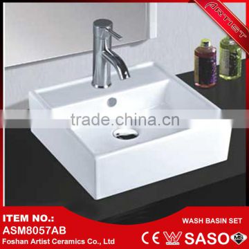 New Product Distributor Wanted Red Rectangular Wash Basin