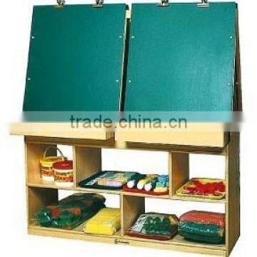 School Kids Wooden Easel Stand Center