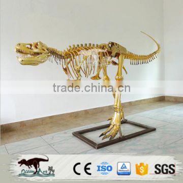 OA-SD-L63 Metallic Dinosaur Skeleton for sale