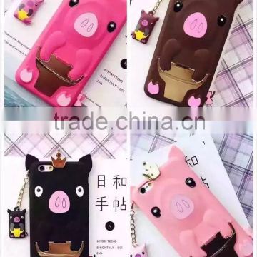 High Quality Cute Soft Stand Silicon Case For iPhone 6 6S 6 Plus
