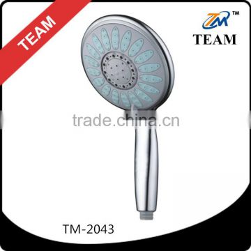 TM-2043 ABS plastic bathroom shower accessories 5 jet big rain hand shower head