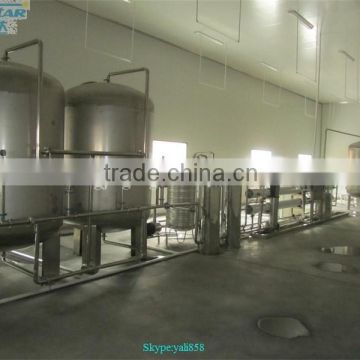 High quality stainless steel 304 1000-20000lph drinking water purification plant