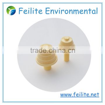 Plastic water treatment system filter nozzle
