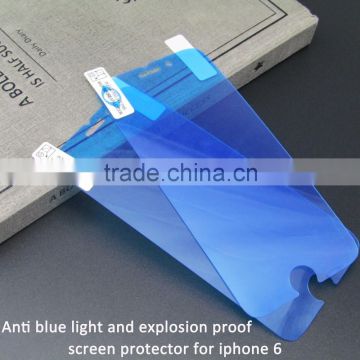 Wholesale Anti blue ray TPU nanometer screen protector for Iphone6s
