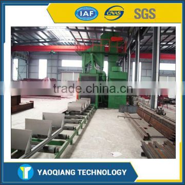 Roller Through type Steel Structure Surface Cleaning Machine