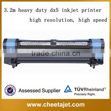 3.2m competitive price wide format dx7 eco solvent printer machinery from Guangzhou