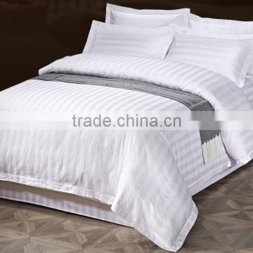 100% Cotton Sateen Stripe Hotel Bedding Set,Duvet Cover Set