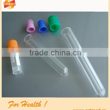 Laboratory plastic test tube