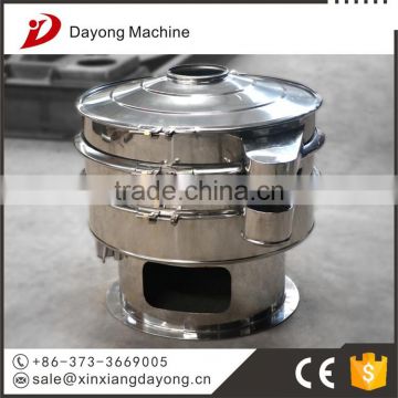 All stainless steel sieving equipment used for registered technology