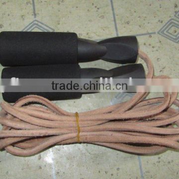 (HOT SALES!)Leather jump rope,PVC JUMP ROPE,COUNTER JUMP ROPE,FITNESS ROPE