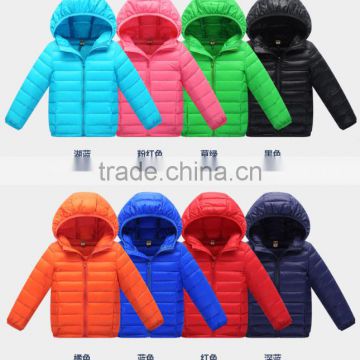 factory! custom cheap but quality children winter jacket/design kids quilted down feather jacket