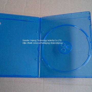 7mm single rectange blue ray dvd case blue ray dvd box blue ray dvd cover good quality with lower price (YP-D863H)B