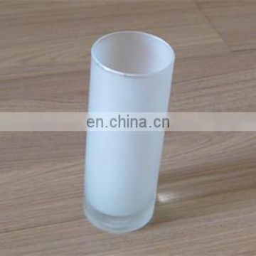 straight shot glass claer coating or etching inside