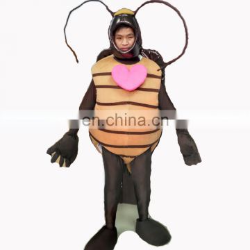 2017 custom cosplay cockroach mascot costume for sale