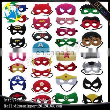 Customize Halloween envoriment Supper hero carton mask wholesale