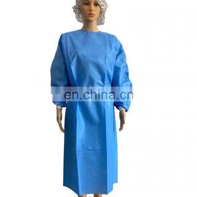 AAMI Level 3 SMS surgical gown EN13795 medical gown disposable
