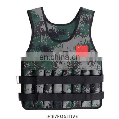 Running sandbag male fitness exercise training adjustable weight invisible ultra-thin army vest sand vest