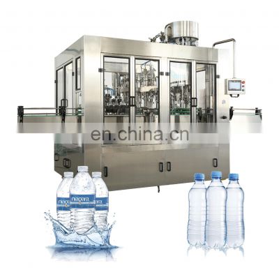 facotory price  automatic 8-8-3 mineral water bottle filling machine /  3 in 1 water filling machine