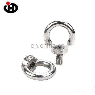 High-end stainless steel round nut bolt M8 eye ring factory direct sales