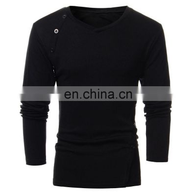Custom Design high quality wholesale price Tee Shirt Long Sleeve Polo T-Shirt for men