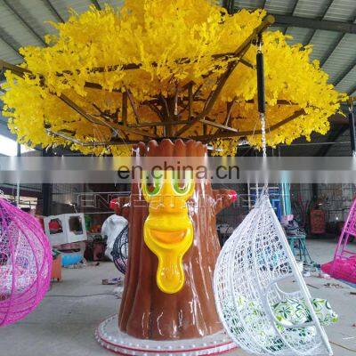 Amusement theme park fairground attraction entertainment equipment kids and adult game rides swing flying chair for sale
