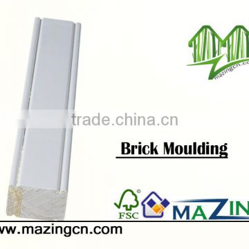 wooden manual wall brick moulding types