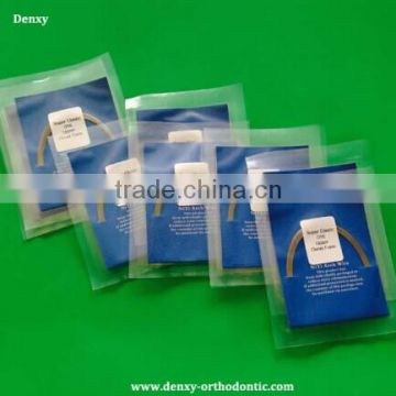 dental product CE rectangular / round arch wire orthodontic