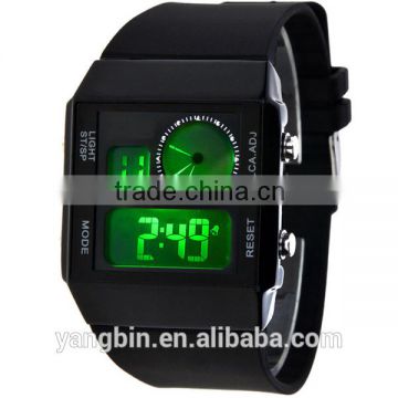 Hot tips led digital wrist watch with digital watch movement
