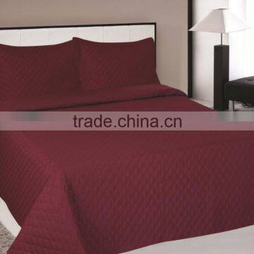 custom printing ultrasonic quilts bedding set made in india