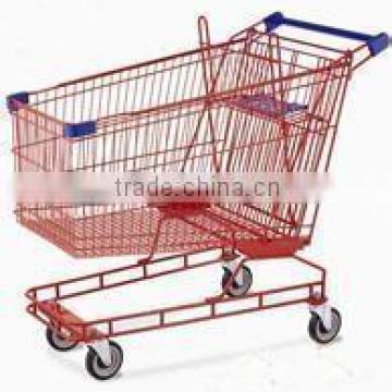 Colourful Australian Market 125L Supermarket Metal Cart