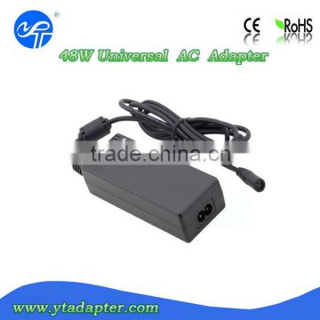 48W 12v ac dc adjustable power adaptor supplies for home
