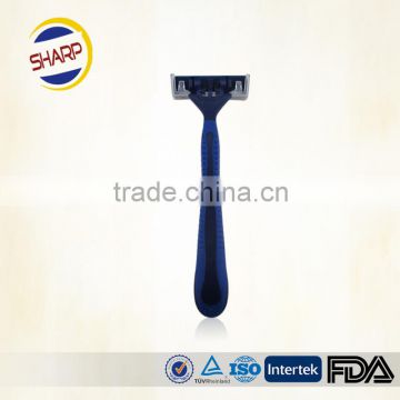 Biodegradable & disposable hospital razor with safety razor head