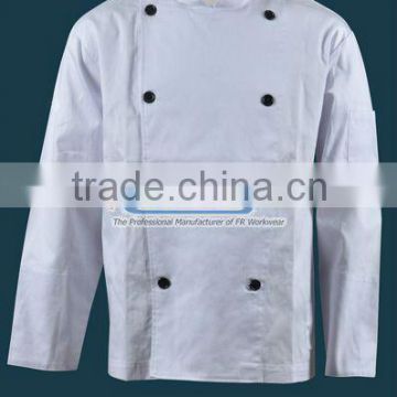 Xinke soft cotton chef coat for restaurant