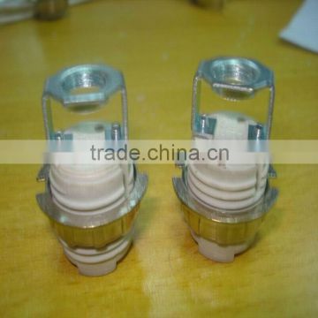 15) ceramic G9 LED lamp socket with bracket and ring