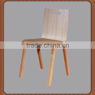 Solid wood dining chairs, no assembly required