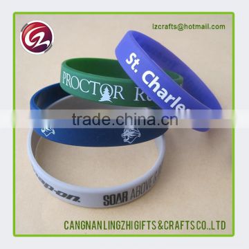 New product promotional colorful silicone bracelet