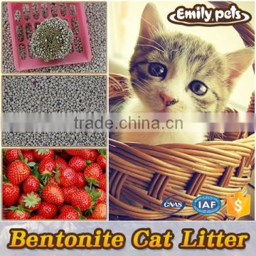 Anti-bacteria Bentonite Clumping Cat Litter Strawberry
