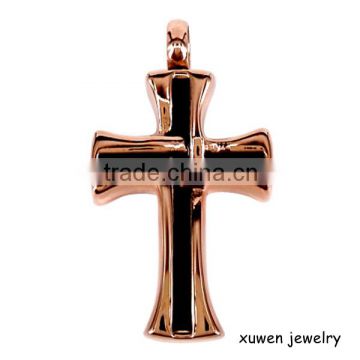 rose gold plated enamel stainless steel cremation pendants                        
                                                Quality Choice