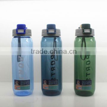 Plastic outdoor sports water bottle 900ml