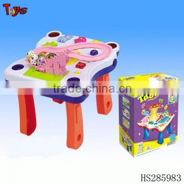 2013 funny music baby toys with railway