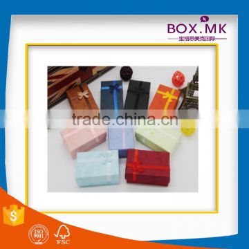 Top Quality Most Popular Rectangle Colorful Plain Jewelry Box