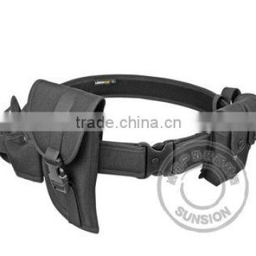 ISO army tactical duty belt with pouch