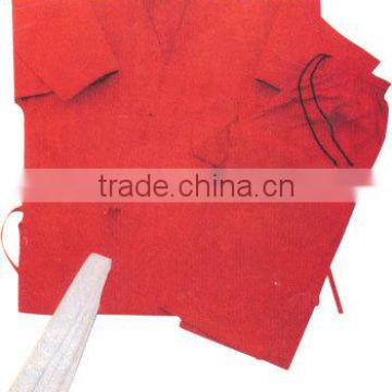 Karate Uniform Red color made of polyester / cotton