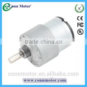 Small Gear Motor with High Torque 12V 24V Low rpm High Torque Reduction Gear Motor