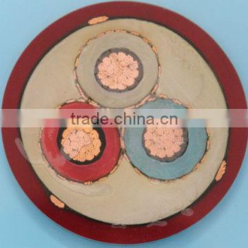 cu conductor cu wire armoured rubber sheathed flexiable cable