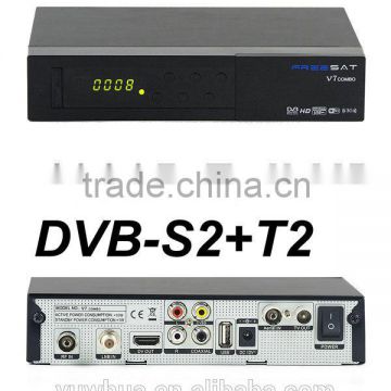 Combo receiver dvb-s2 dvb-t2 Freesat V7 Combo driver usb dvb-t digital tv receiver firmware upgrade dvb t2